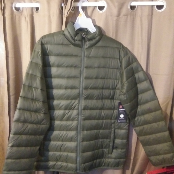 swiss tech bubble jacket